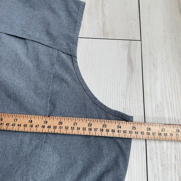 Duluth Trading Co. Women's XXL Sol Survivor Sun Protection Tunic Vest Dusty Blue - Picture 12 of 14